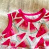 kleidchen aus jersey-wassermelonen design