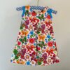 Mädchenkleid aus bunte Baumwolle Ganzansicht